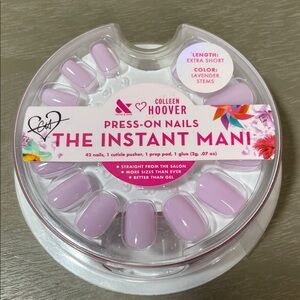 Lavender Press-On Nails